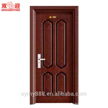 Conception principale de porte intérieure en acier de pivots de fer de haute qualité avec la poignée
